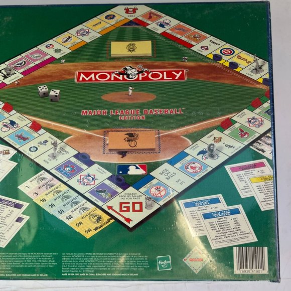 Vintage Monopoly MLB Major League Baseball Edition 1999 Board Game Hasbro - Picture 6 of 8